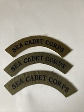 3 X Army Sea Cadet Corp
