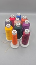 10 Madeira embroidery thread, 1000m Part used