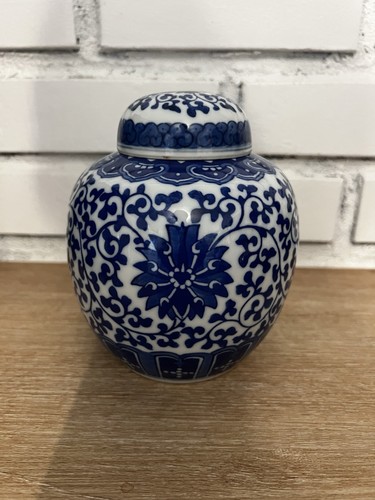 Chinese style blue and white - and,