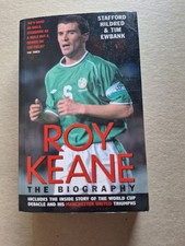 ROY KEANE THE BIOGRAPHY SOFTBACK BOOK HAND-SIGNED BY REPUBLIC OF IRELAND LEGEND