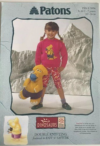 Dinosaur knitting pattern - dinosaur,
