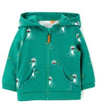 New Baby Boys Hoodie Hooded Jacket Monkey Ex John Lewis 0-3 3-6 6-9 Mths rrp £15