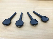 Ebony Violin Pegs Copper Gold