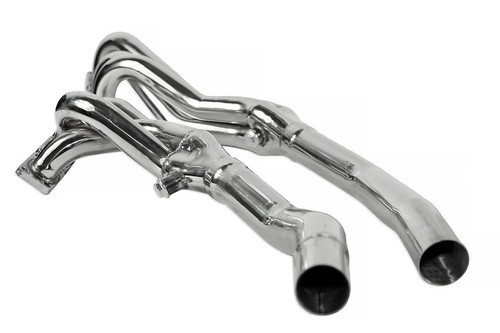 Exhaust manifold header for