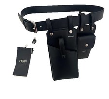 Fendi Black Utility Belt 85cm