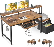 55 Inch Computer Desk with
