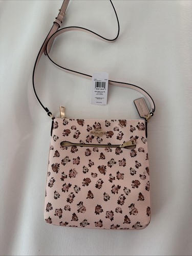 New coach mini rowan - new, rose