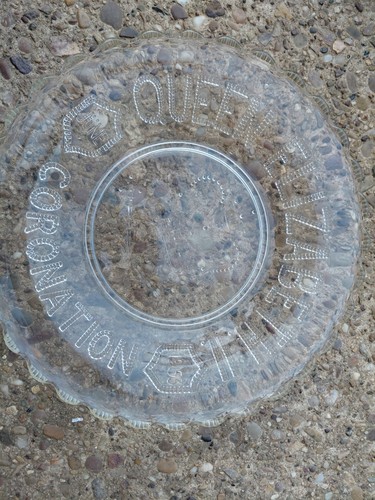 Commemorative glass plate - commemorative,