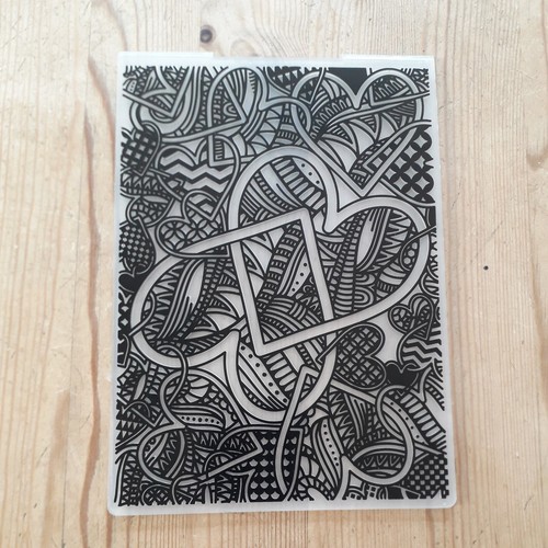 Embossing folder linked - 7,