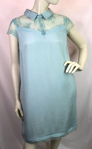 Reiss duck egg blue lace - reiss,