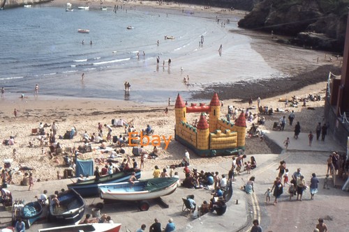 35mm slide people bouncy - people,