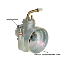 Carburetor 17mm 1/17/54