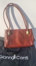 Gianni Conti brown leather
