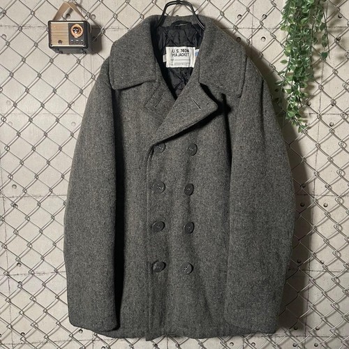 Schott pea coat quilted double - schott,