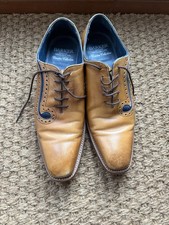 Barker Men's Brown Leather Shoes Size 7.5
