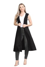Womens Sleeveless Cardigan