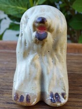 Tremar Old English Sheepdog Figure (Dulux Dog). Ceramic. Cornish. 1960s/1970s