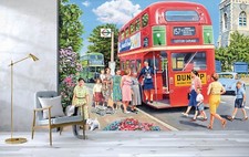 3D Bus Stop B659 Wallpaper