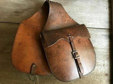 Leather Western Saddle Bags