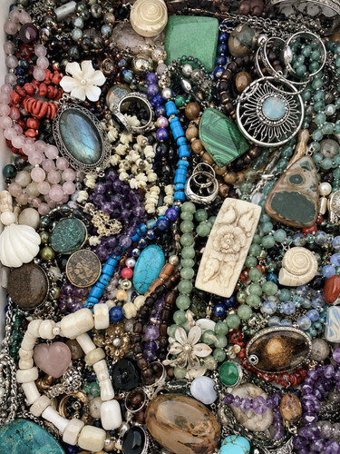 Costume jewellery job lot - costume,