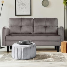 Modern Velvet 2 Seater Sofa