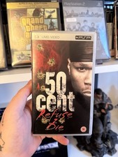 50 Cent: Refuse 2 Die UMD Movie PSP PlayStation Portable Rare Region 2