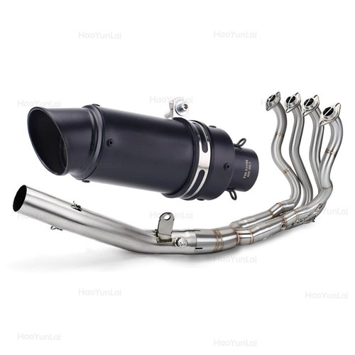 Full system black exhaust tips - black,