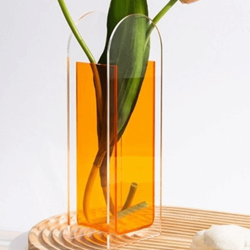 Modern acrylic vase - modern,