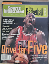 Sports Illustrated Pro Basketball 1996-97 Michael Jordan & Bulls Drive for Five