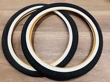 20"x1.95 Bicycle WHITE WALL