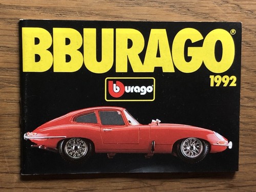 Vintage bburago 1992 - bburago, catalogue