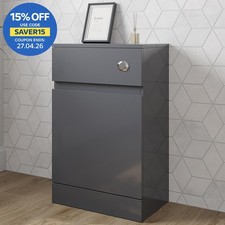 Affine Grey Gloss Back to Wall