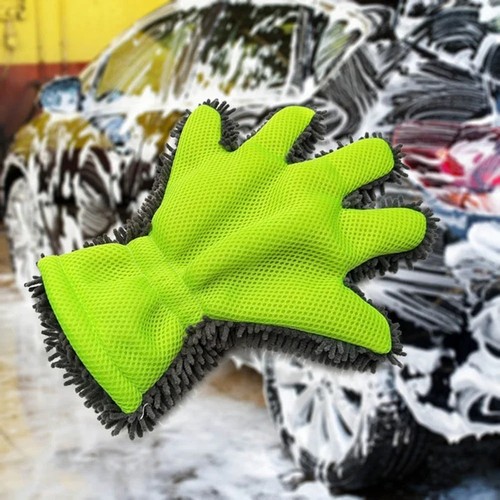 Finger car wash mitt - finger,
