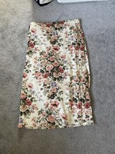 Vintage Beige and Pink Floral