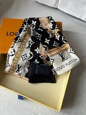 Louis Vuitton Silk Logo