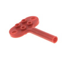 1X Lego Key Wind-Up Motor Rust