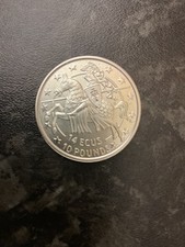 .925 silver 14 Ecus £10 coin