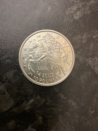 925 silver ecus 10 - silver, coin