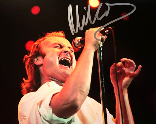 Phil collins signed - phil, (genesis)