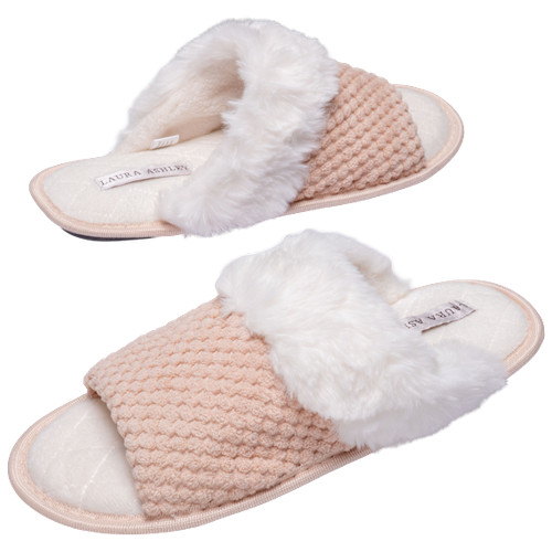 Laura ashley plush open toe - open,