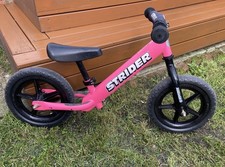 Strider 12 Pro Balance Bike In Pink