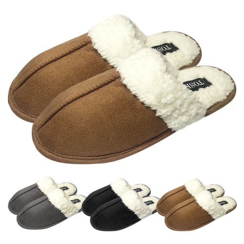Ladies mens warm faux suede - mens,