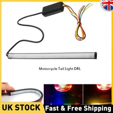 Flexible 48-LED Motorcycle Light Strip Rear Tail Brake Stop Turn Signal Lamp Bar