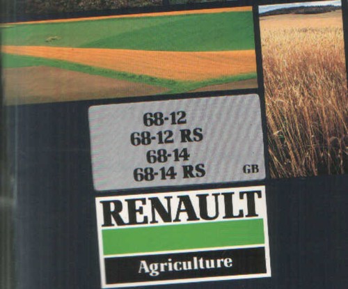 Renault tractor 68 14 - tractor, 68-12