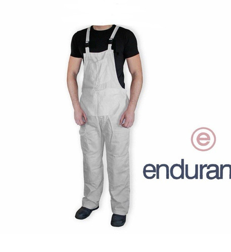 Endurance white bib brace - &,