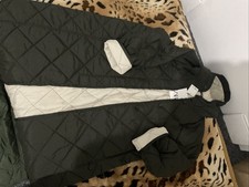 Womens Zara Khaki Quilted