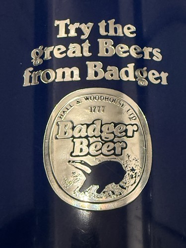 Vintage badger beer ice bucket - vintage,