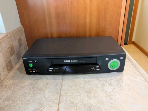 Rca vr705hf vcr video cassette - video,
