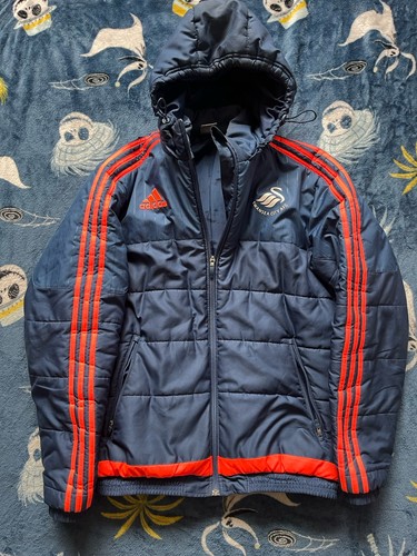 Swansea city adidas puffer - fc,