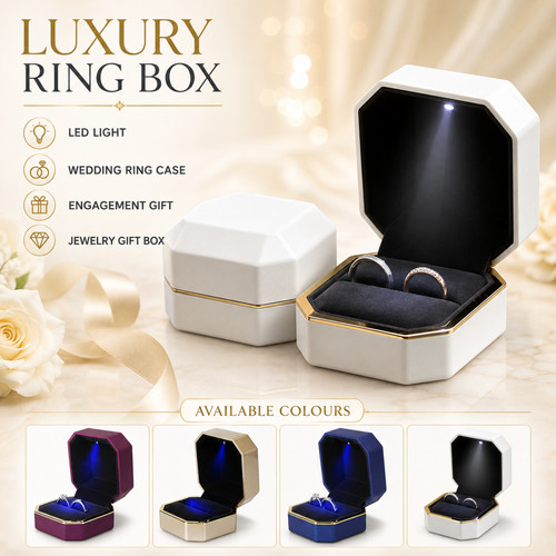 Luxury ring box with - ring,